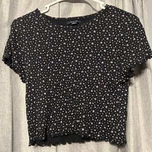 American Eagle Flowered Shirt